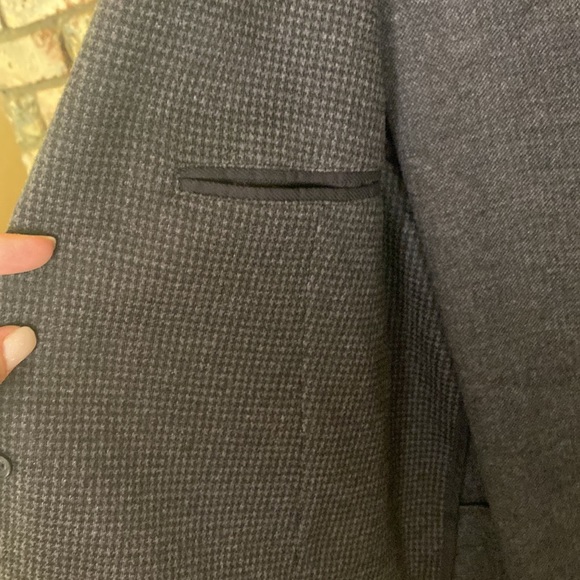 NWT VINCE men’s houndstooth blazer in Coastal/Heather XL - Picture 11 of 13